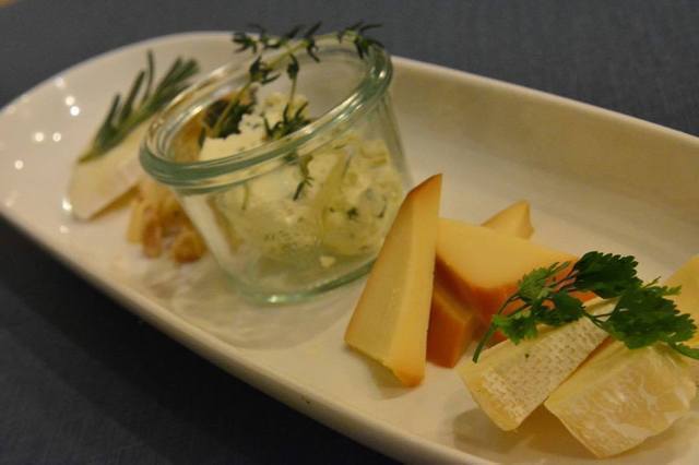 チーズの盛り合わせ