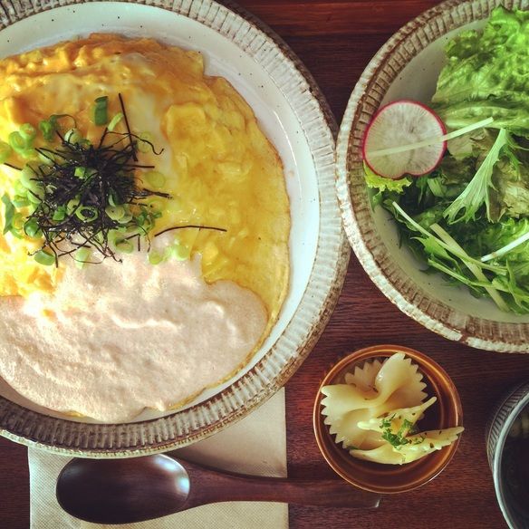 明太子クリームオムライス