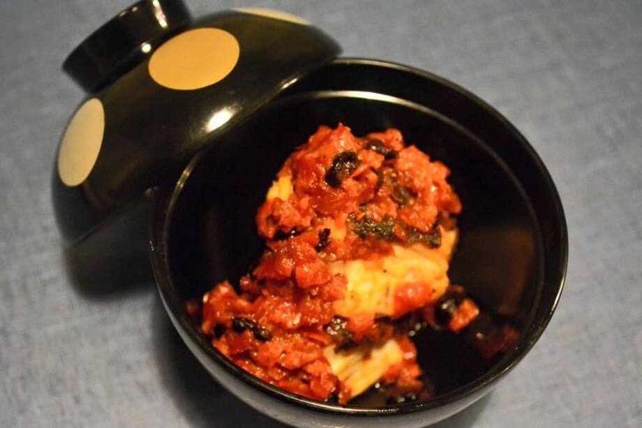 白身魚の豆鼓辣椒（ドゥチラージャオ）