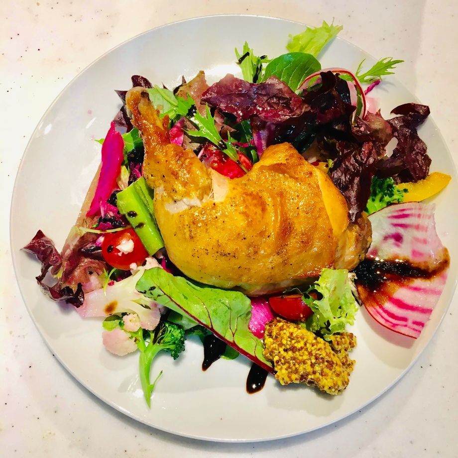 日替わりお肉料理セット（1600(税抜)）