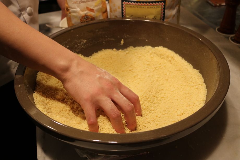 ◆Fregula cun Cocciula（Fregola con le Arselle）『フレーグラ』