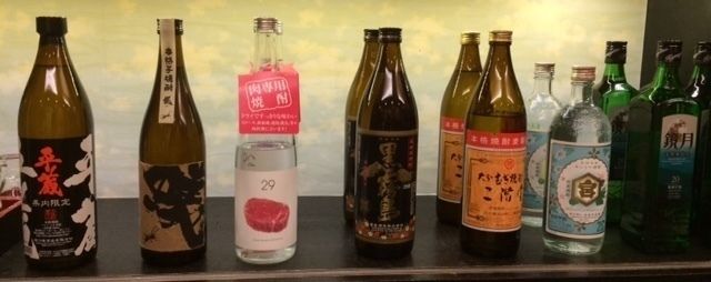 焼酎（甲類／芋／麦／米）