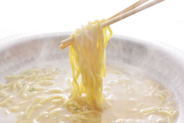 〆のチャンポン麺