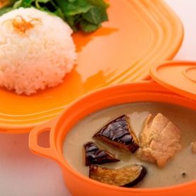 ハーブでグリーンカレー