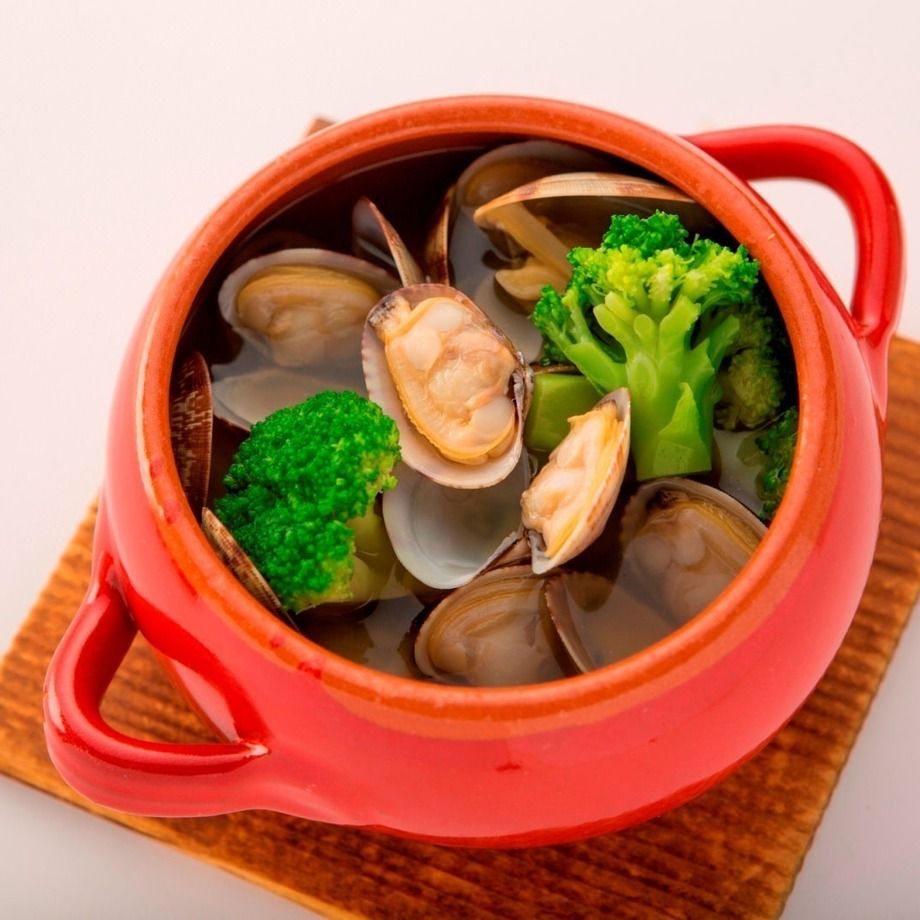 あさりのガーリックデン