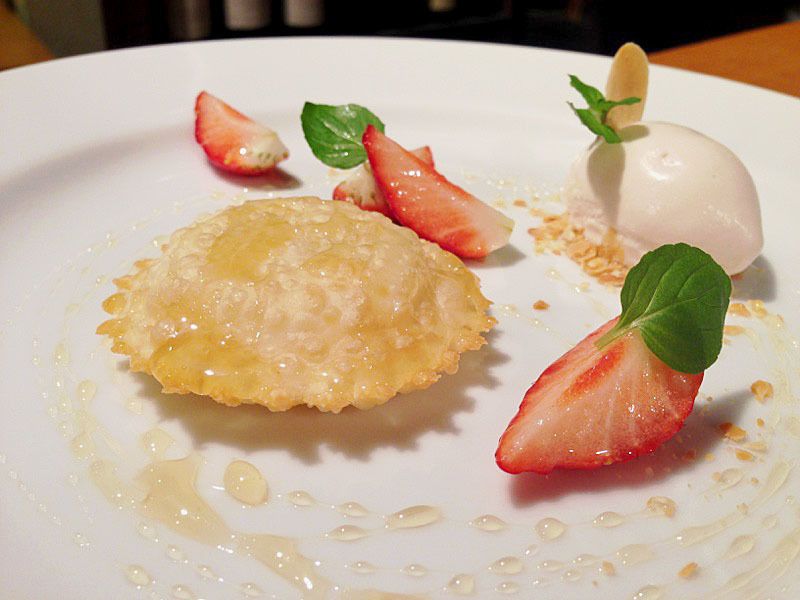 ◆seadas con gelato mirto