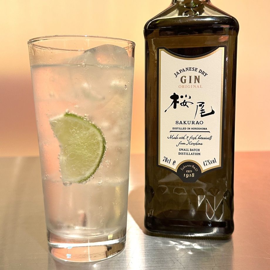 【桜尾GIN ORIGINAL】桜尾ジンソーダ