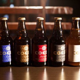 コエドビール（埼玉）　瑠璃（るり）	伽羅（きゃら）	漆黒（しっこく）	白（しろ）	紅赤（べにあか）	