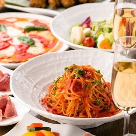 【２Ｈ→３Ｈ飲み放題】イタリアンコース全9品2880円【組数限定】