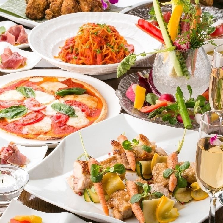 【２Ｈ→３Ｈ飲み放題】女子会コース 全11品2880円【組数限定】（2880円（税別））