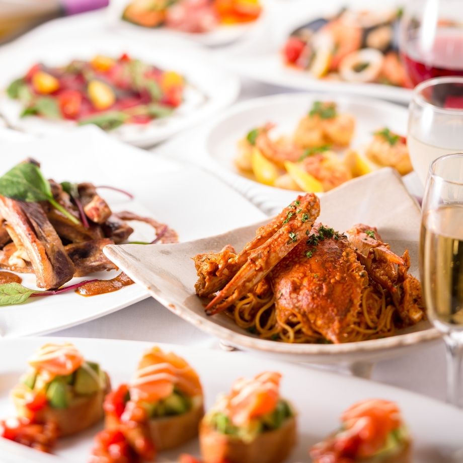 【２Ｈ→３Ｈ飲み放題】お薦めシェフコース10品4380円【組数限定】（4380円（税別））