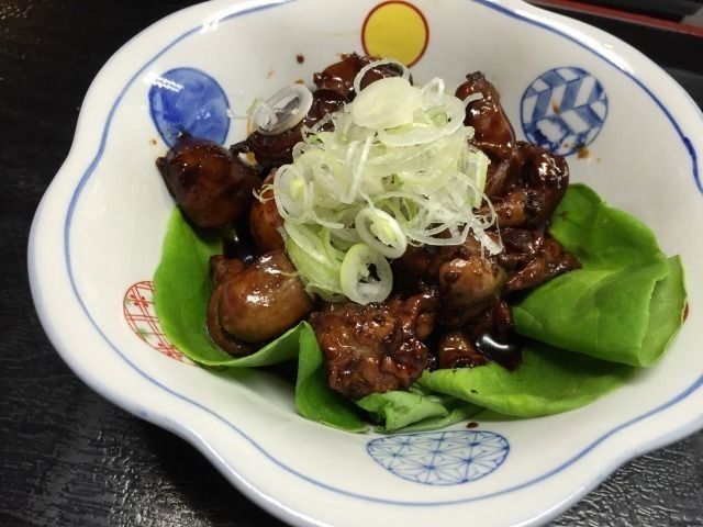 甲州鳥もつ煮（￥650（税込））