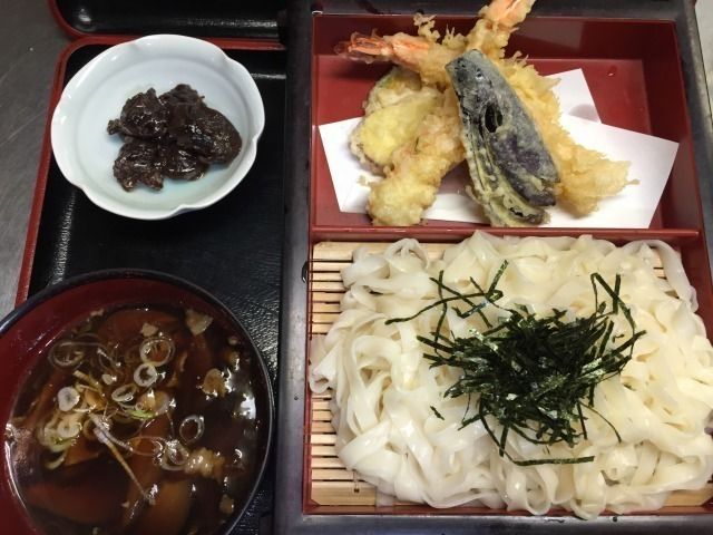 海老天付きおざら（￥1.280（税込））