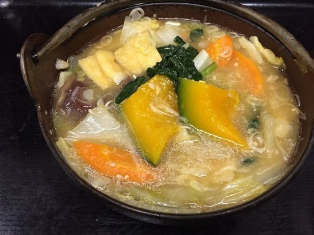 かぼちゃほうとう（￥1310（税込））