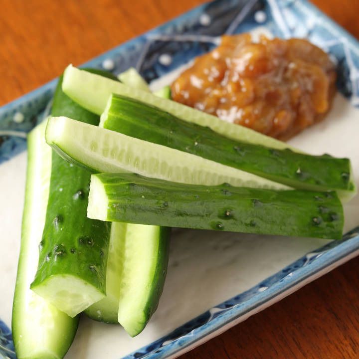 金山寺もろキュウ（390円）