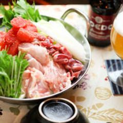 胡麻味噌豆乳めんたい鍋（2,960円）