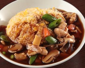 福建式あんかけ炒飯