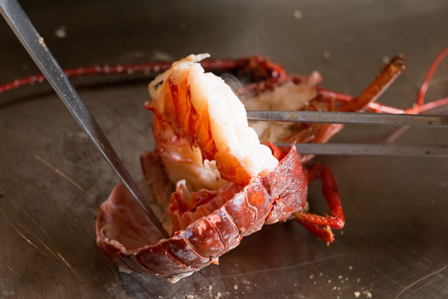 活伊勢海老　鉄板焼　（ランチ・ディナー：１２，０００円（消費税・サービス料込））