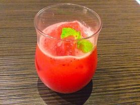 自家製いちごのお酒