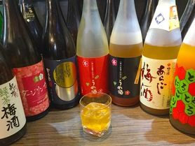 果実酒・梅酒【ロック・ソーダ割・水割・お湯割】