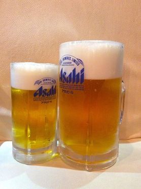 生ビール 中ジョッキ（アサヒスーパードライ）