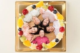 思い出の写真もケーキにしちゃえ～(*'▽')