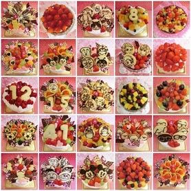 7月にお作りしたホールデコレーションケーキの一部(^^♪