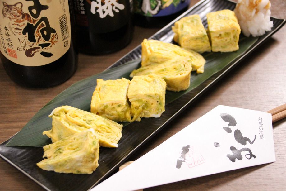 あおさのだし巻き玉子