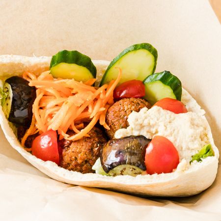 ファラフェルサンド（プレーンタイプ）Falafel sandwich plain