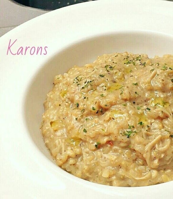 きのこの玄米リゾット＜グルテンフリー＞　ドリンク付き Mushroom Risotto w/coffee or tea, small dish  ＊Gluten Free