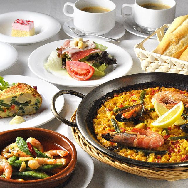 パエリアコース（マドリッドコース）（1,600円）