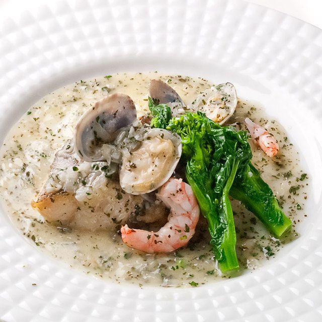 鱈のグリーンソース（980円）