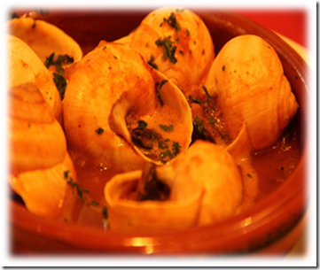 エスカルゴのマドリッド風（1,250円）