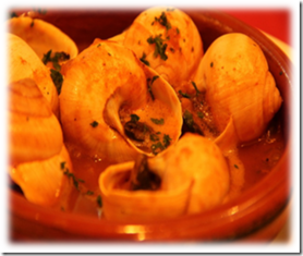 エスカルゴのマドリッド風