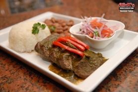 Seco con frejoles 牛肉の香草煮込み 白豆添え