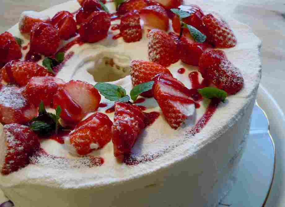 季節限定　シフォンケーキ