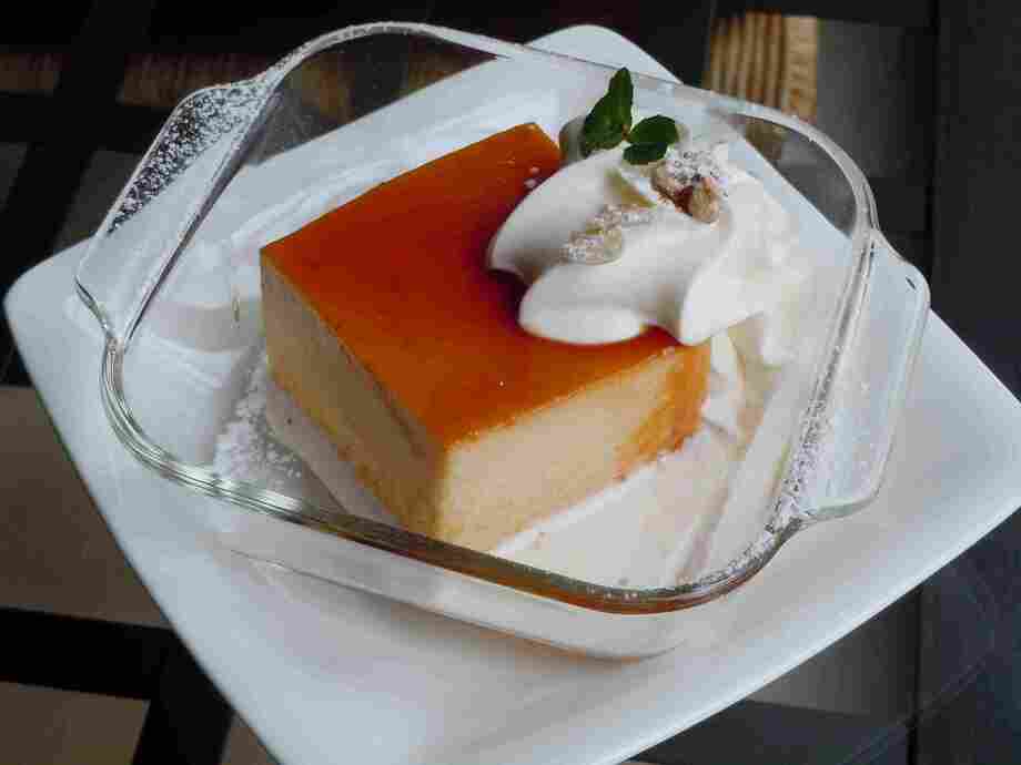 レトロな大人のプリン