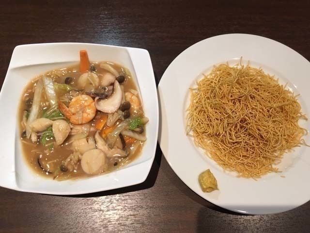 海鮮八宝菜（2～3人前・皿うどん付）