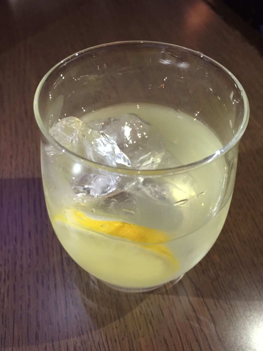 自家製のリモンチェッロ（¥650）