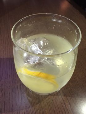 自家製のリモンチェッロ