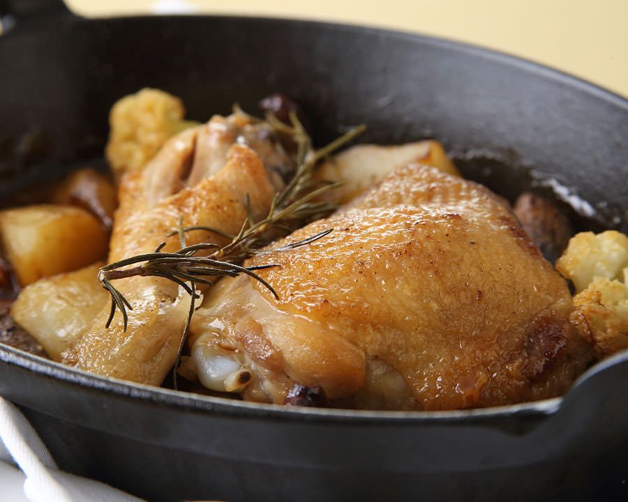 カスレ～cassoulet （Confit de Canard & Sausage & 　Pork Loin Confit）