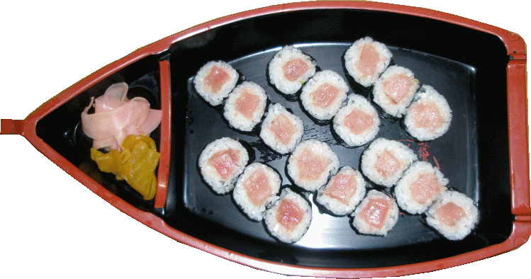 鉄火中とろ巻（2,300円）