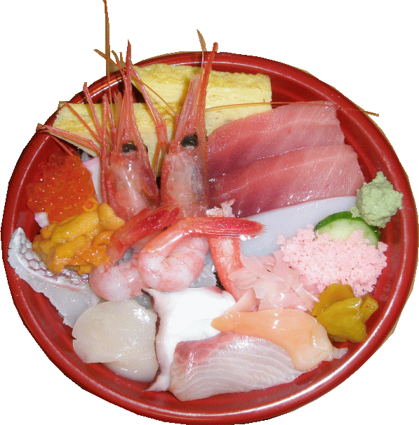 特上ちらし（2,100円）