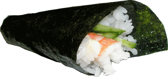 手巻　えびマヨ胡（600円）