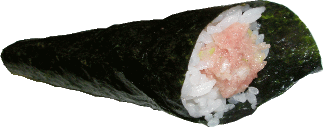 手巻　ねぎとろ（600円）
