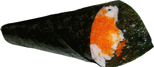 手巻　とび子（350円）