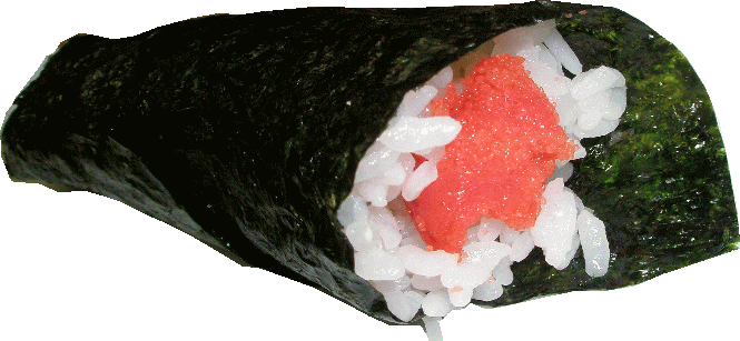 手巻　明太子（250円）