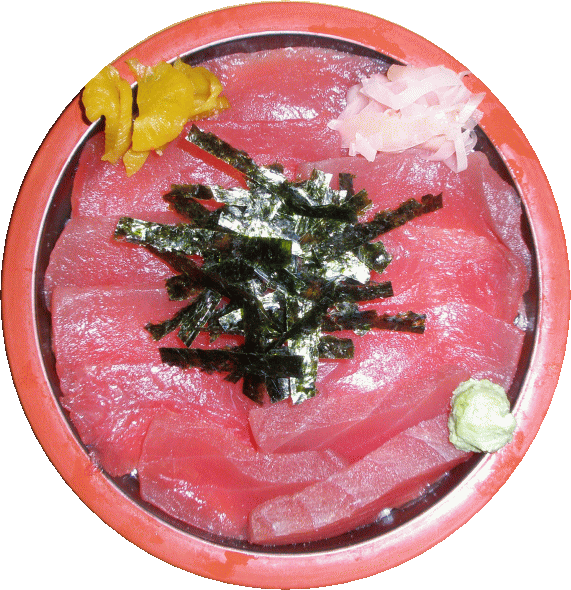 鉄火丼（並：860円／大盛り：1,080円）