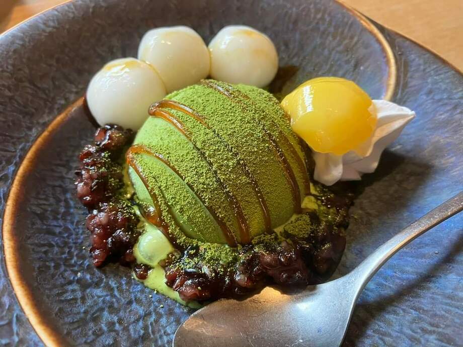 古代米抹茶白玉