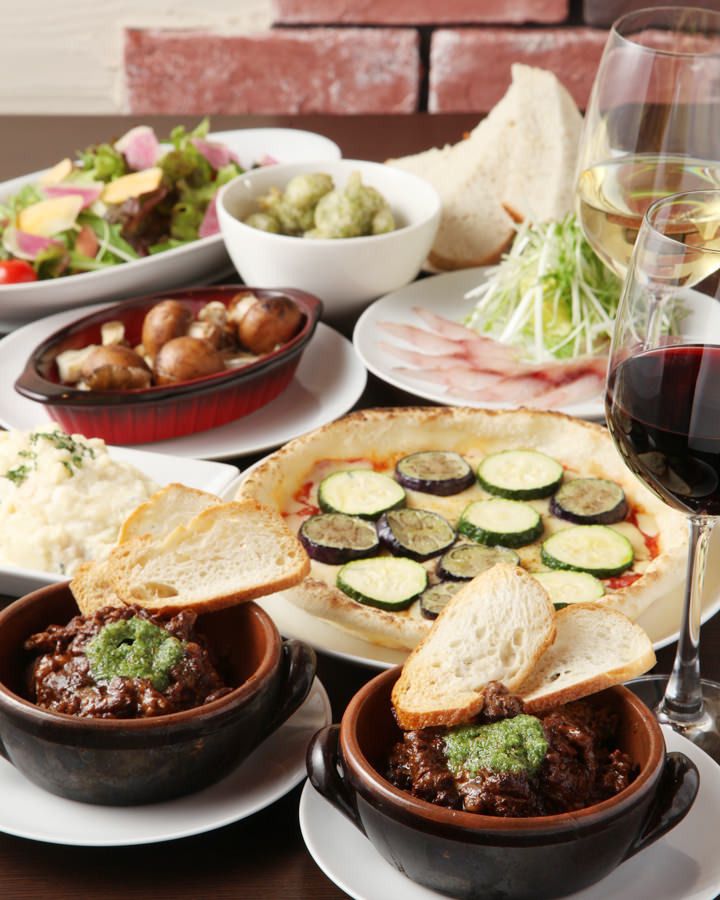 お得な女子会！（７品）2.5時間飲み放題付！（2,980円）